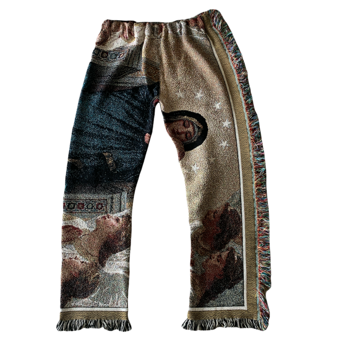 パンツ Mary heart pants andmary Heart hip wide denim