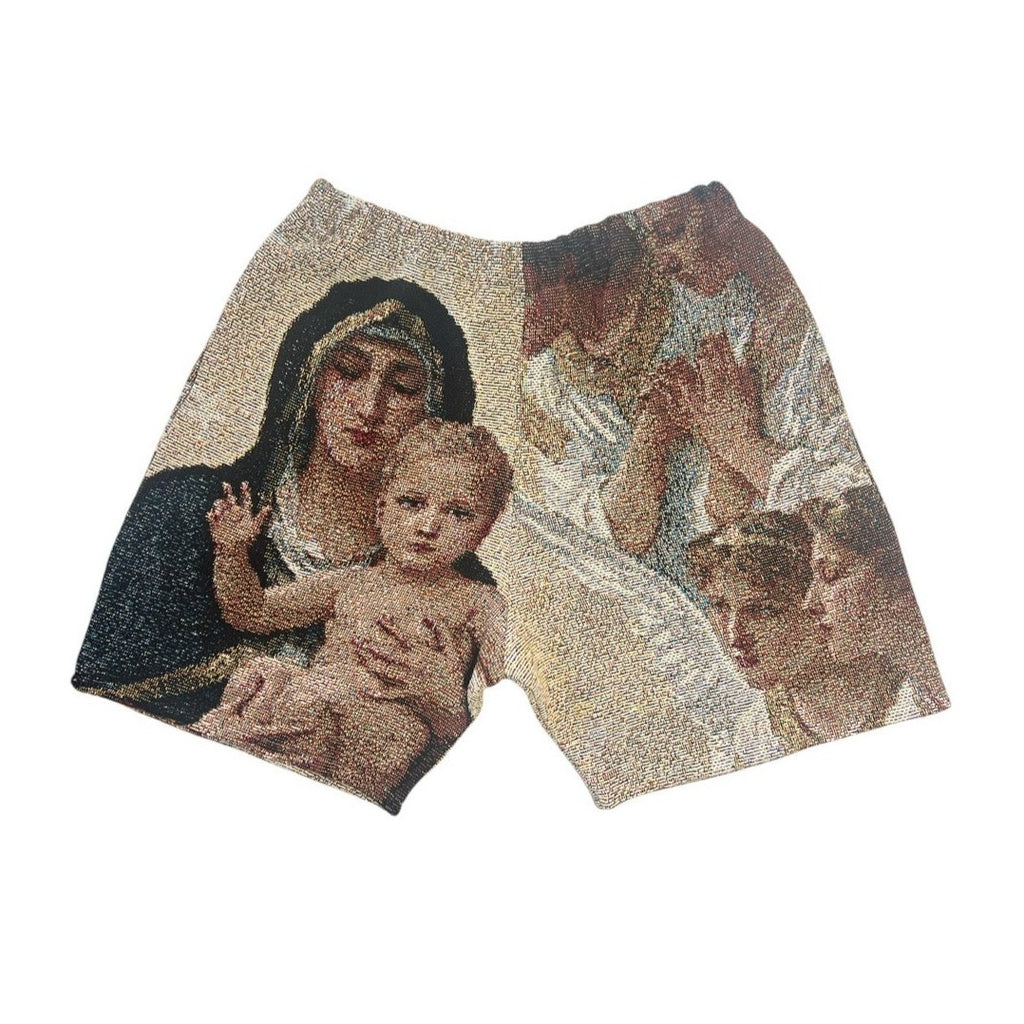 Virgin Mary shorts