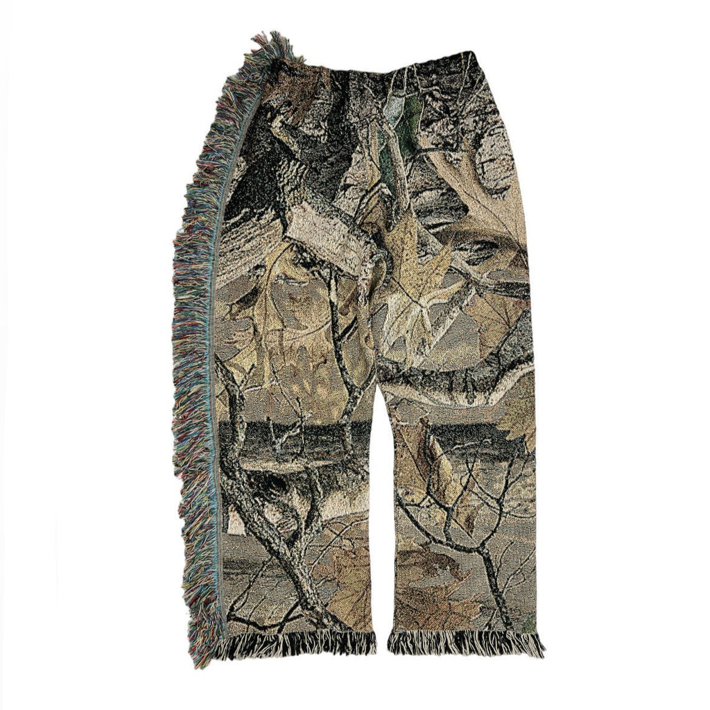 Camouflage Fringe Pants